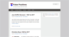 Desktop Screenshot of falsepositives.com